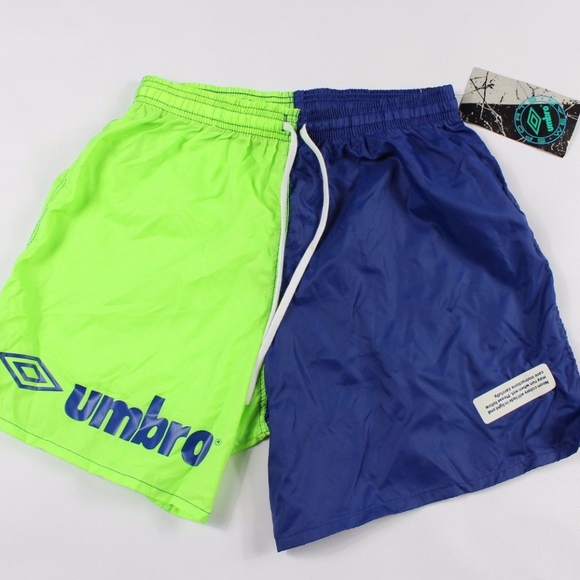 vintage umbro nylon shorts